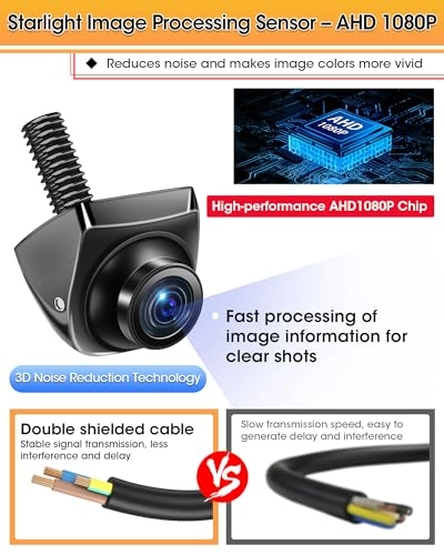 Backup Camera - Night vision 1080P/720P