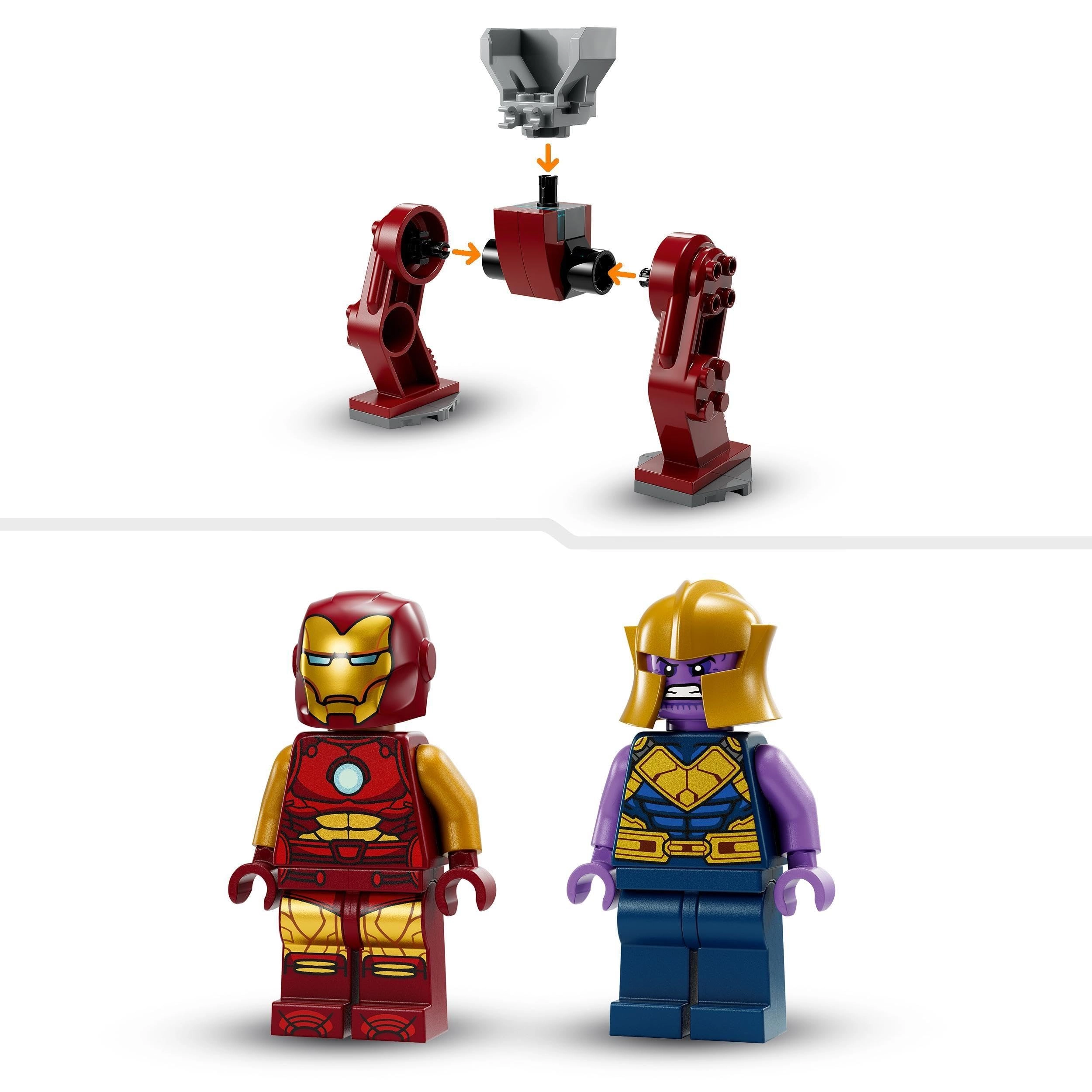 Marvel Iron Man Hulkbuster vs. Thanos