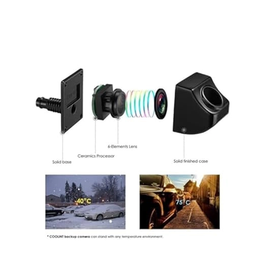 Car HD 4LED Rear View Backup Camera - 728 x 512