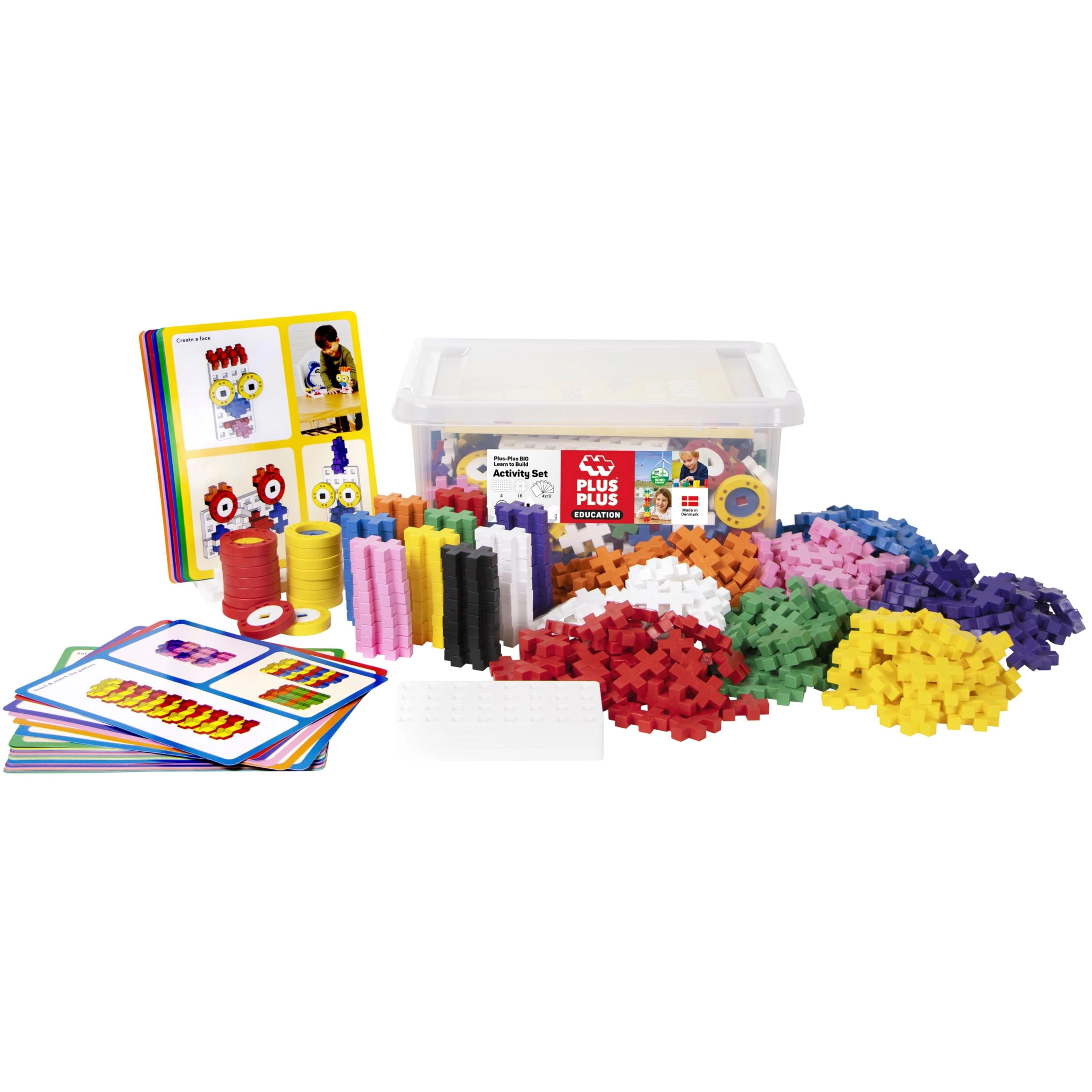 Plus-Plus Learn to Build Big Activity Tub - 410 pcs