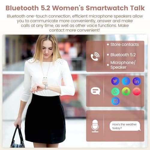 Smart Watch for Women Zinc Alloy