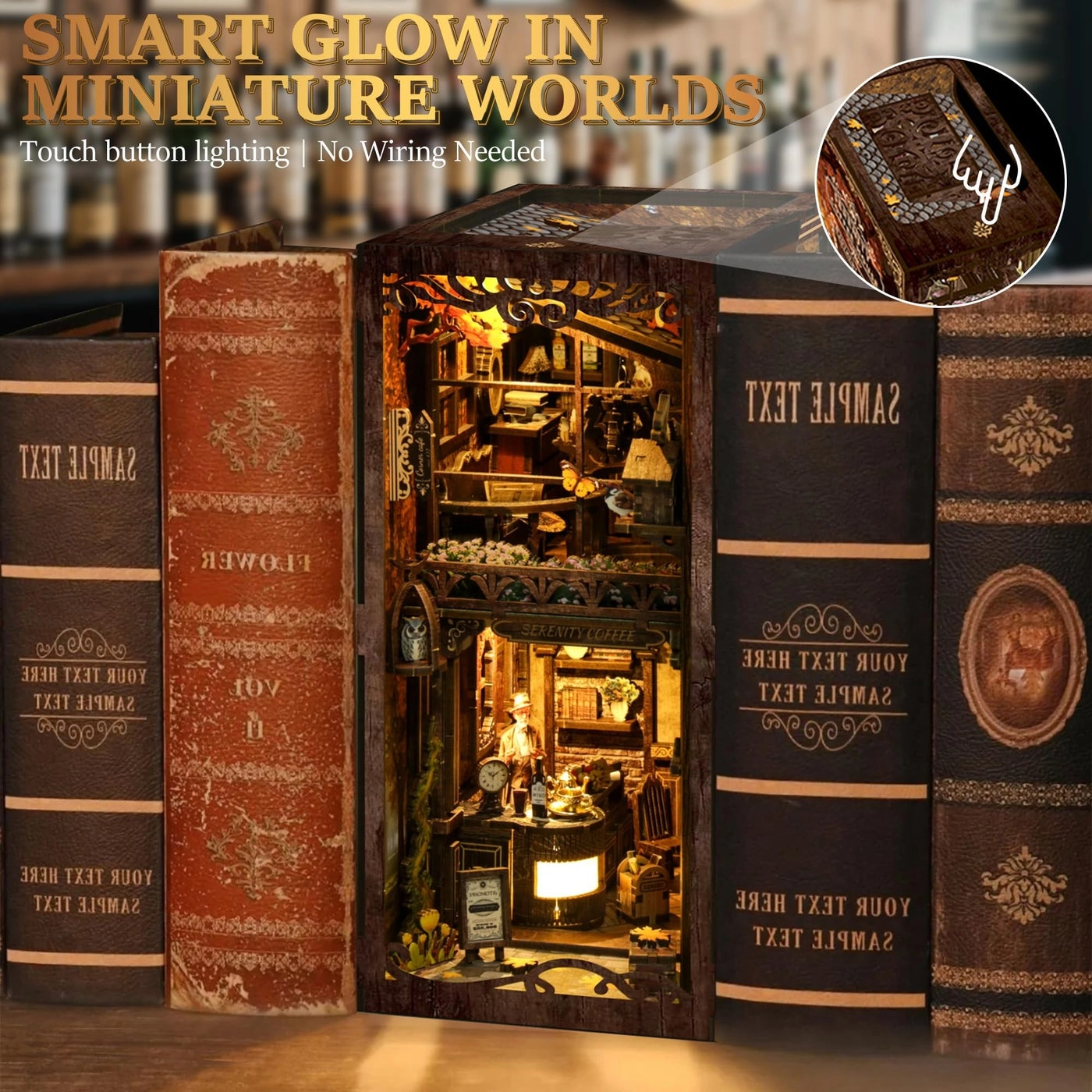 Book Nook Kit - Magic Book House