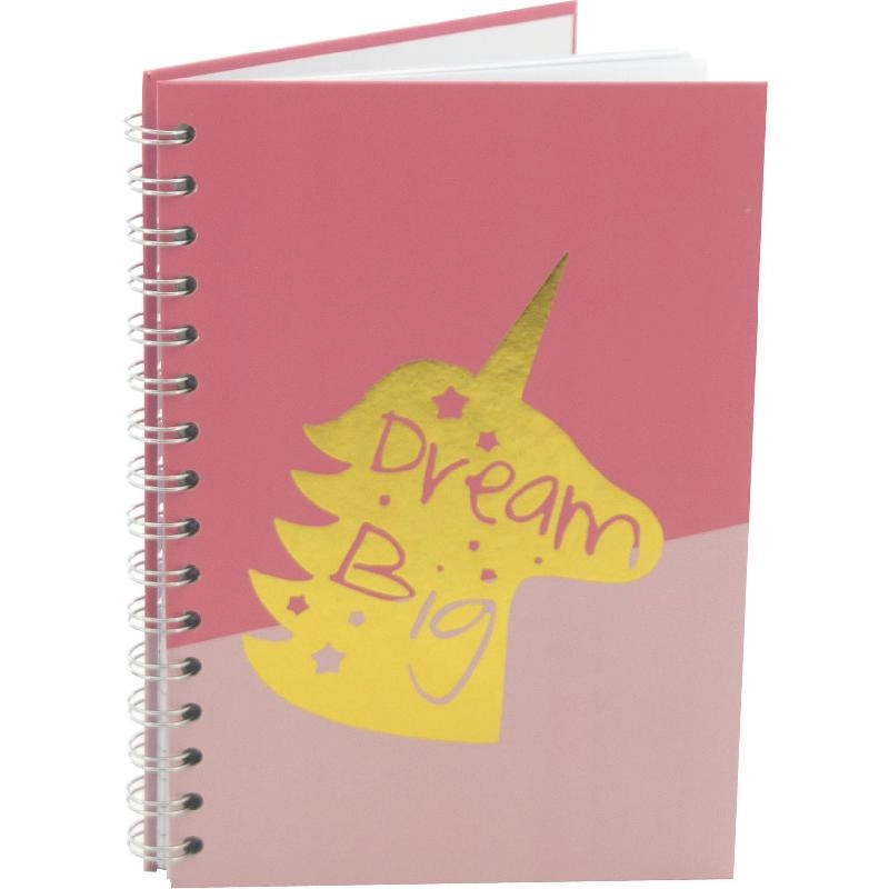 Notebook 19 X 26 cm Spiral - Grid 100 Sheets