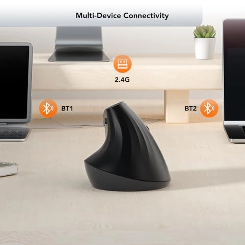 EM18 Ergonomic Vertical Mouse - Bluetooth
