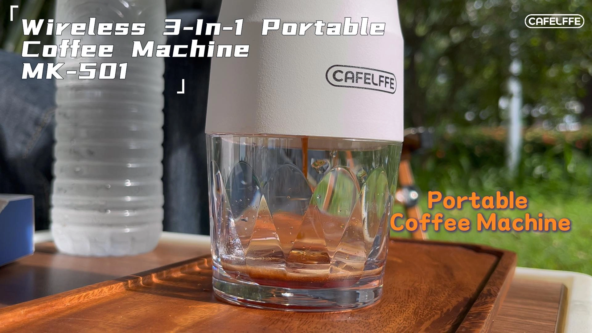 MK-501 - 120 Milliliters ground coffee & Nec* capsule and DG* capsule