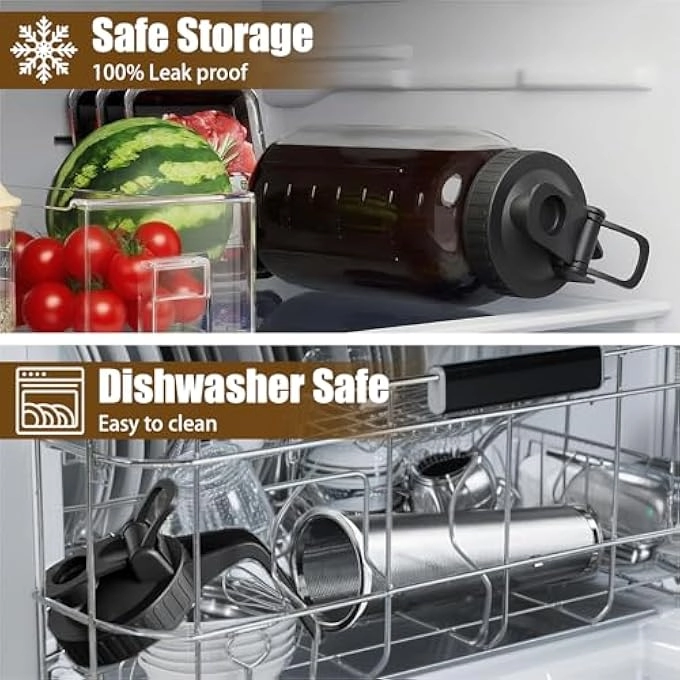 Cold Brew Coffee Maker - 64 Oz Stainless Steel Filter