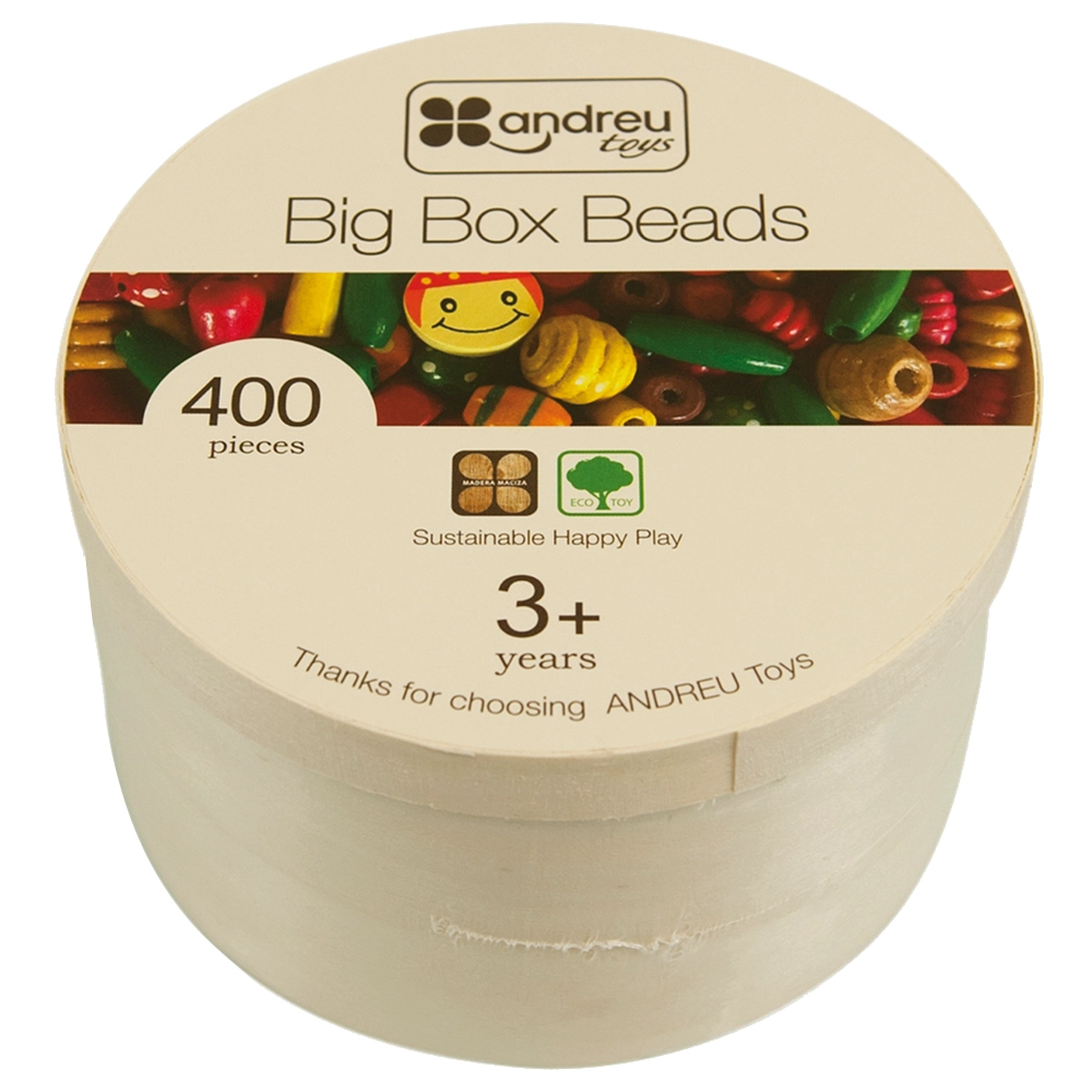 ANDREU Toys Big Box Beads - 400pcs