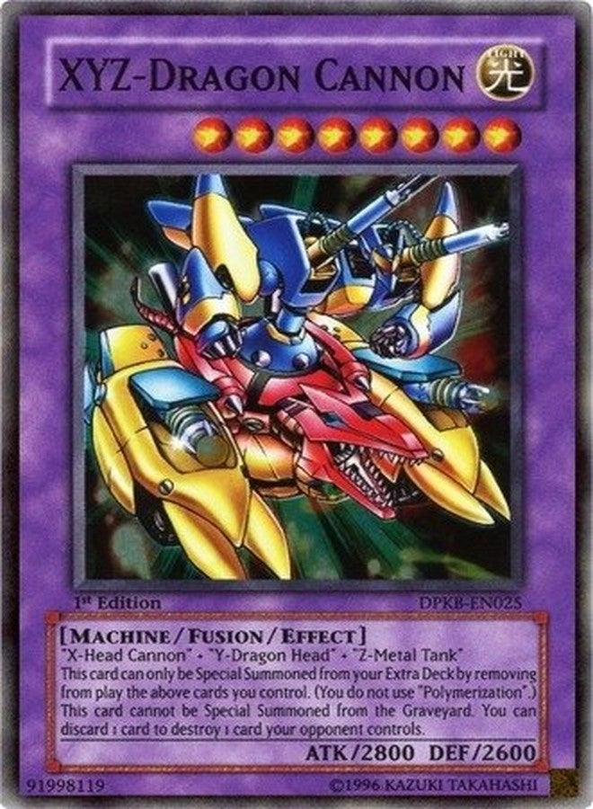 Yu-Gi-Oh! XYZ-Dragon Cannon DPKB-EN025 - 1st Edition