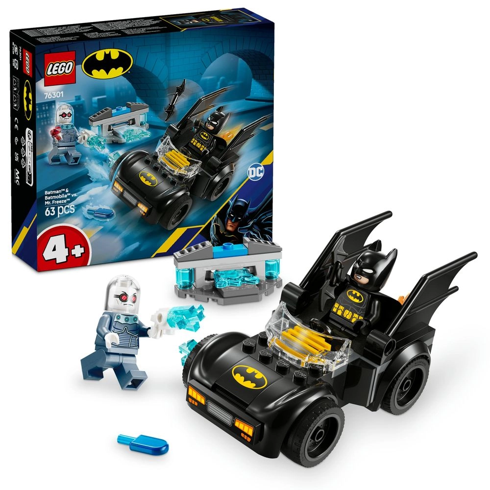 LEGO DC Batman Batman & Batmobile vs. Mr. Freeze (76301)