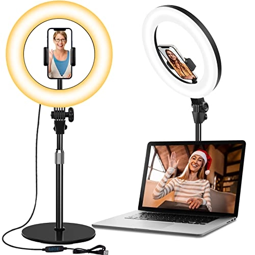 Ring Light - 10.5 Inch Tripod USB Powered