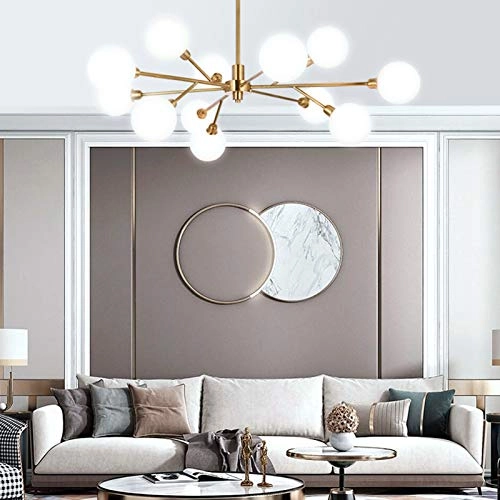 Magic Bean Molecule Chandelier