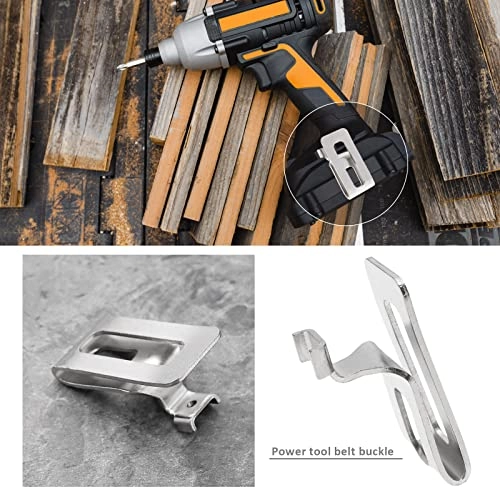 Belt Clip Hook - Pack of 4 with Screws Compatible with Worx