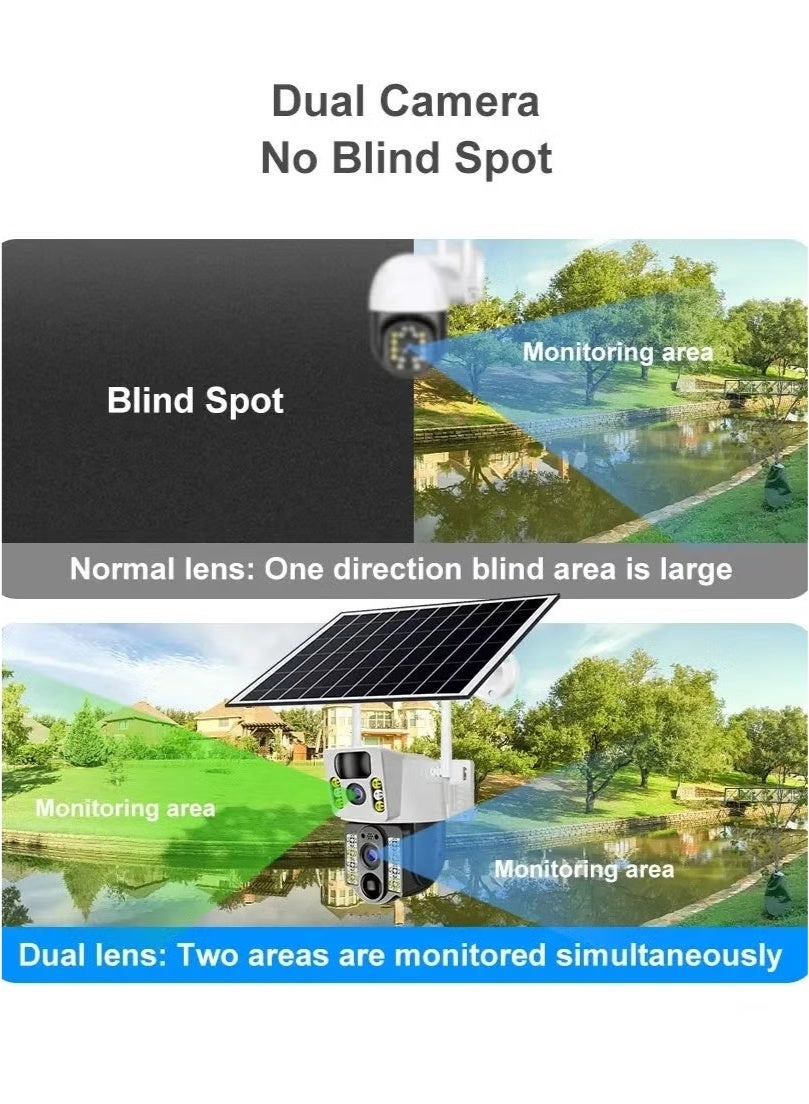 4G Smart Solar Security Camera 8MP