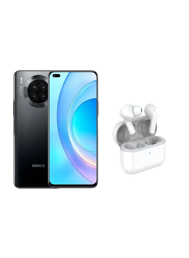 50 lite 8GB 128GB + White wireless stereo earbuds with charging case