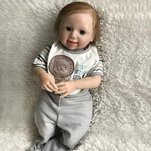 Rebirth Baby Doll - 20 Inch Vinyl Cotton Body Blue Eyes