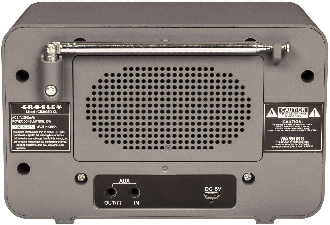 CR3036DWS - Tribute AMFM Bluetooth