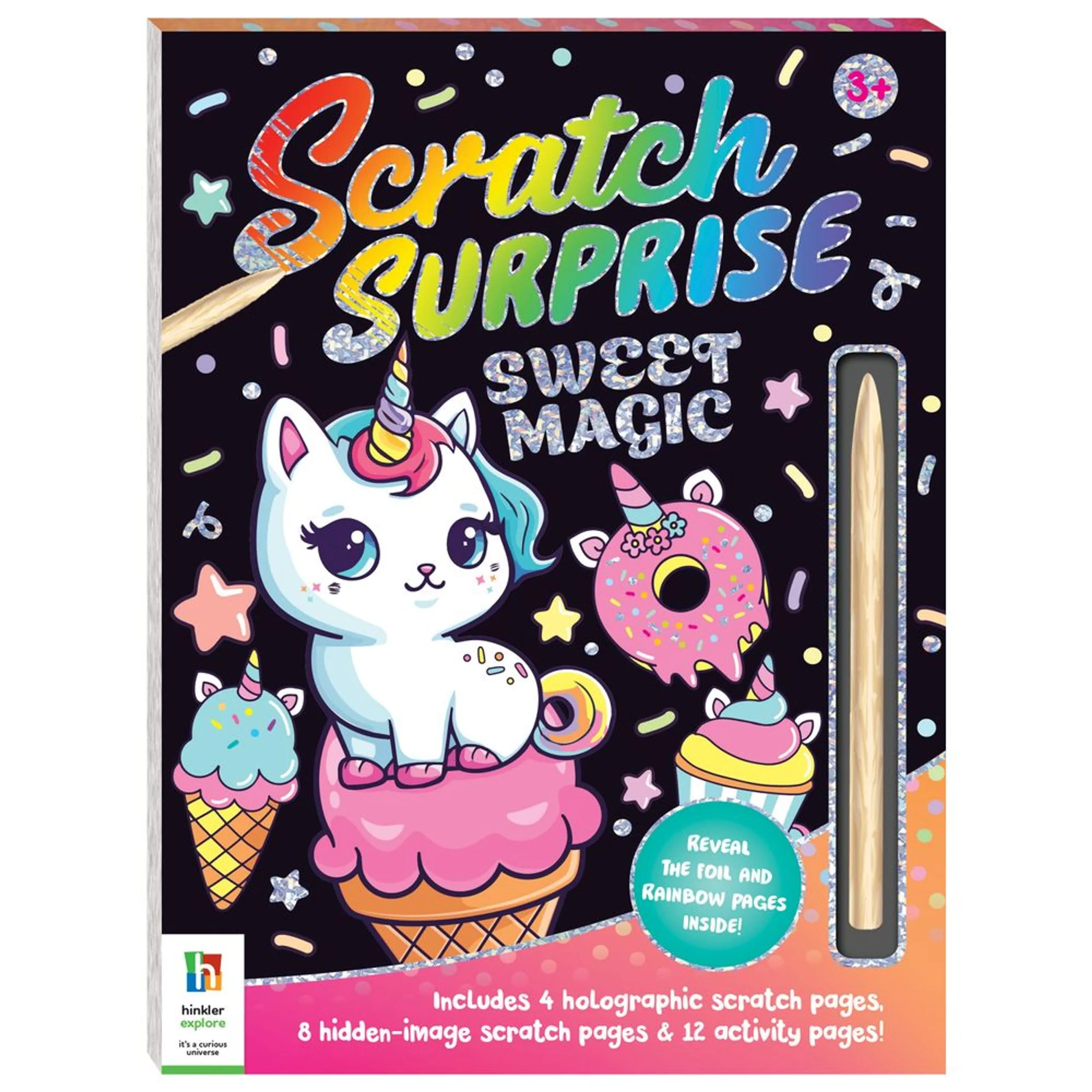 Scratch Surprise Art & Craft Activity Kit - 3+ years