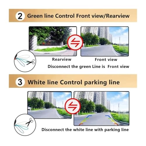 HD Car Rear View Camera - Wire AHD1080P