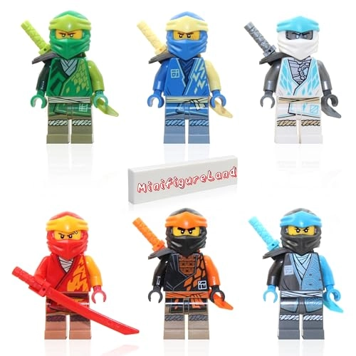 Ninjago Legacy Minifigure Combo Pack (njo700-core_combo_pack) 6 pcs