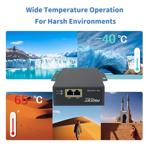 PT-PSE107GHRO-A - single port 75W 55V IEEE802.3bt 10/100/1000Mbps