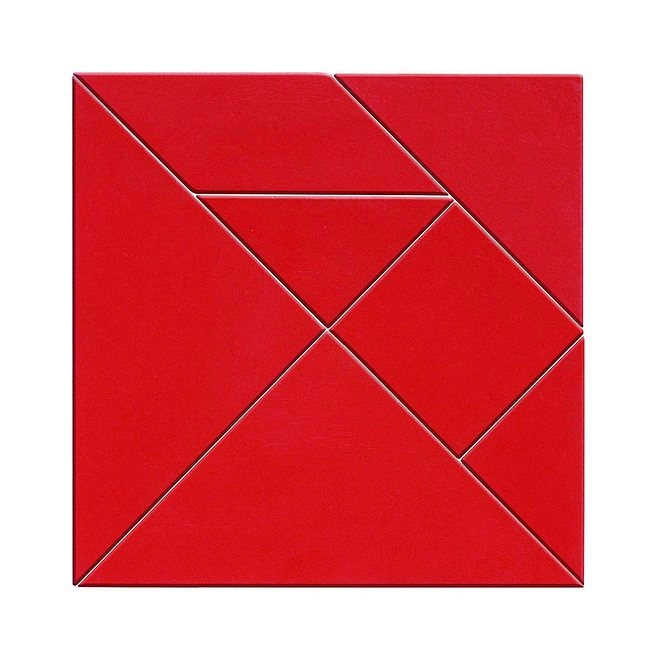 Magnetic Wooden Tangram Set - 5 Years+ 33 pieces