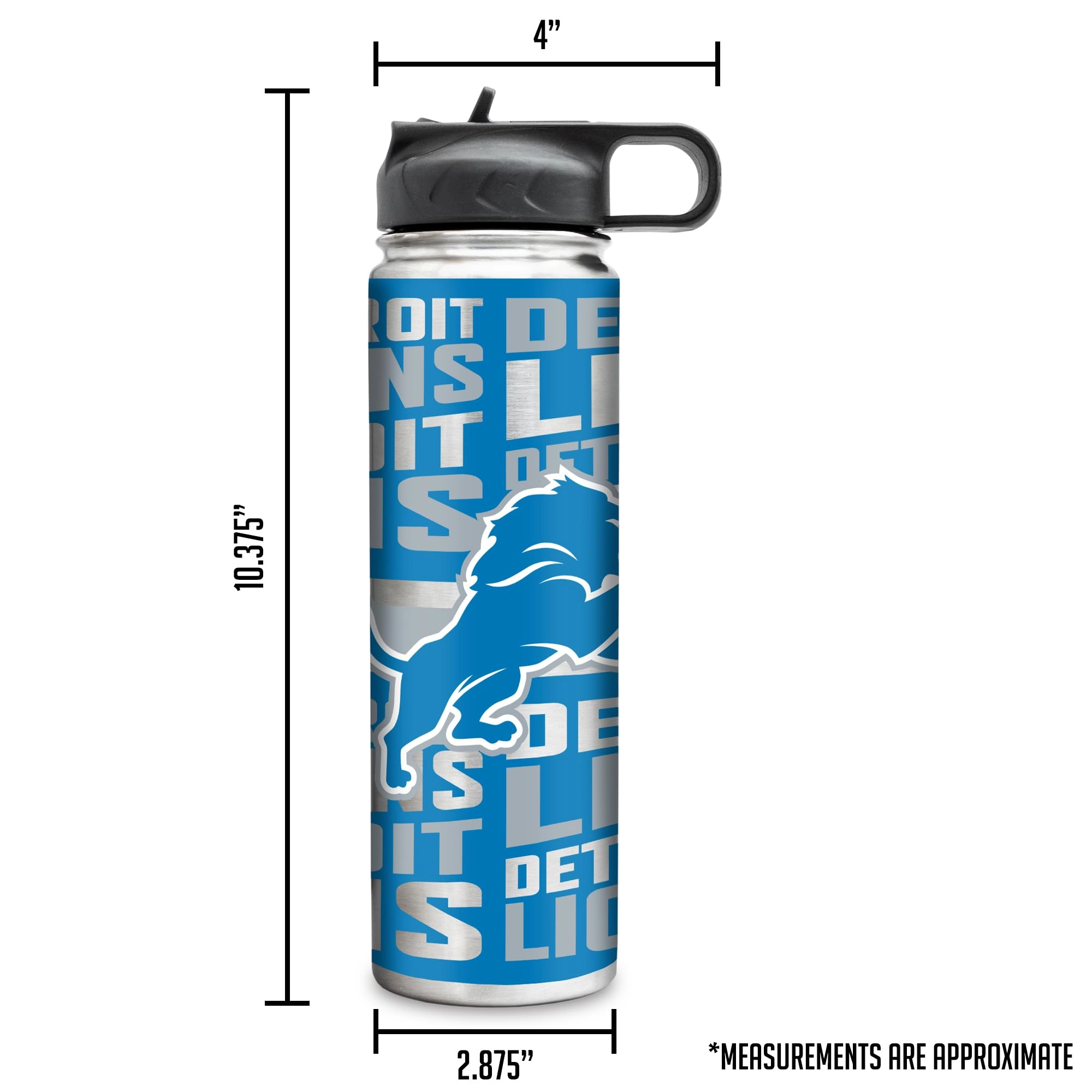 Stainless Steel NFL Football Tumbler - 650ml