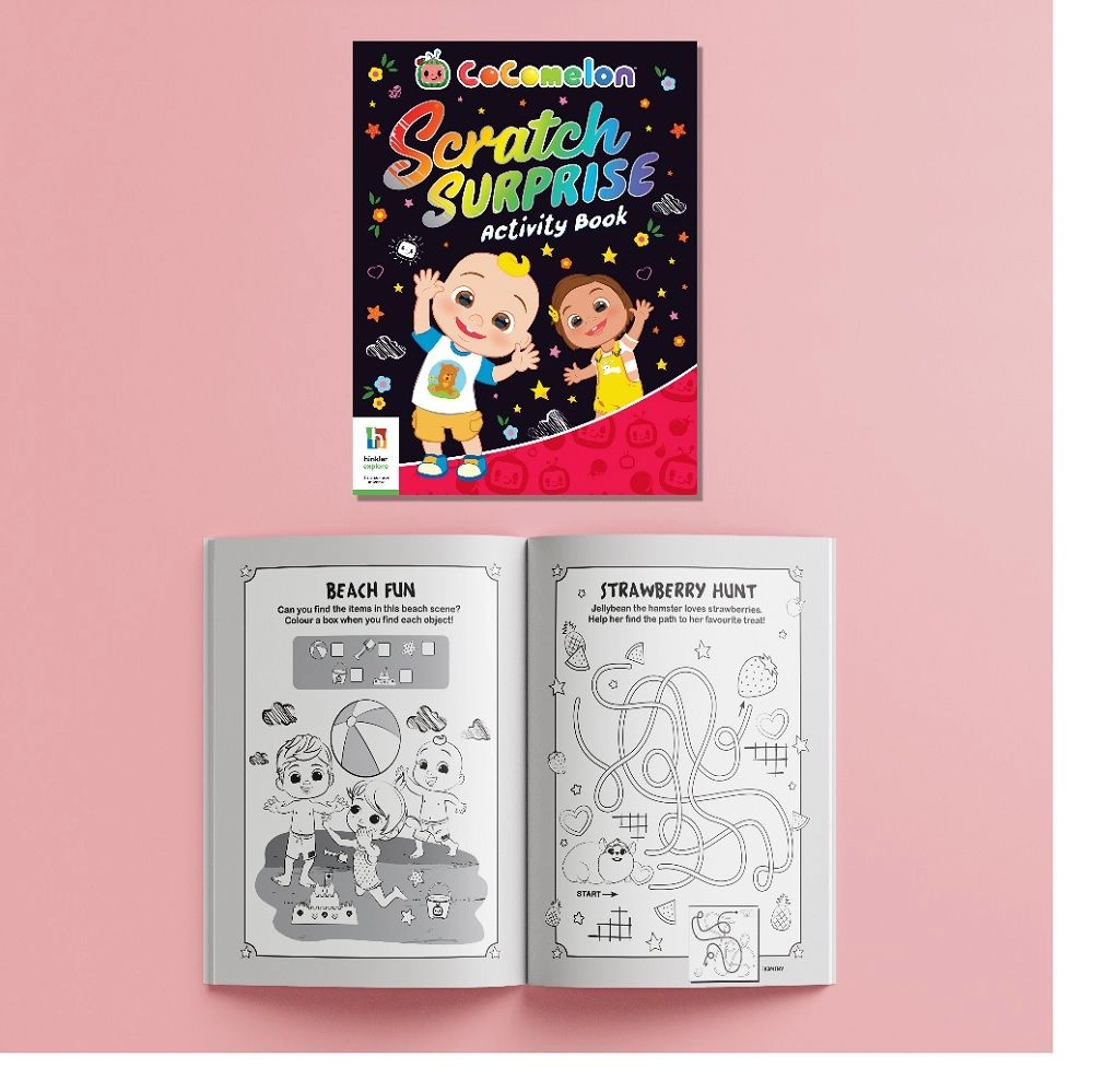 Ultimate Scratch Surprise Cocomelon Activity Kit - 3+ years