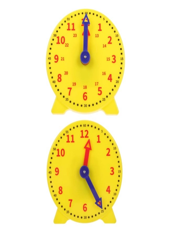 BESPORTBLE Student Learning Clock - 4.72 Inch Interactive Time Learning Tool