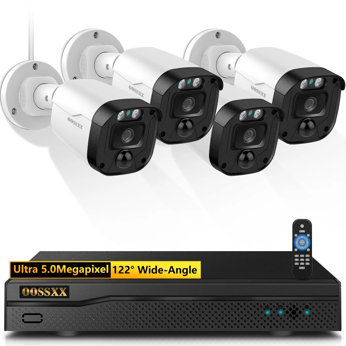 All-in-One 5MP - 4 cameras 4 channels