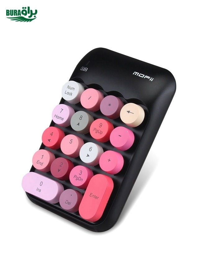 Mini 2.4G Wireless Numeric Keypad - 18 keys 10 meter AAA