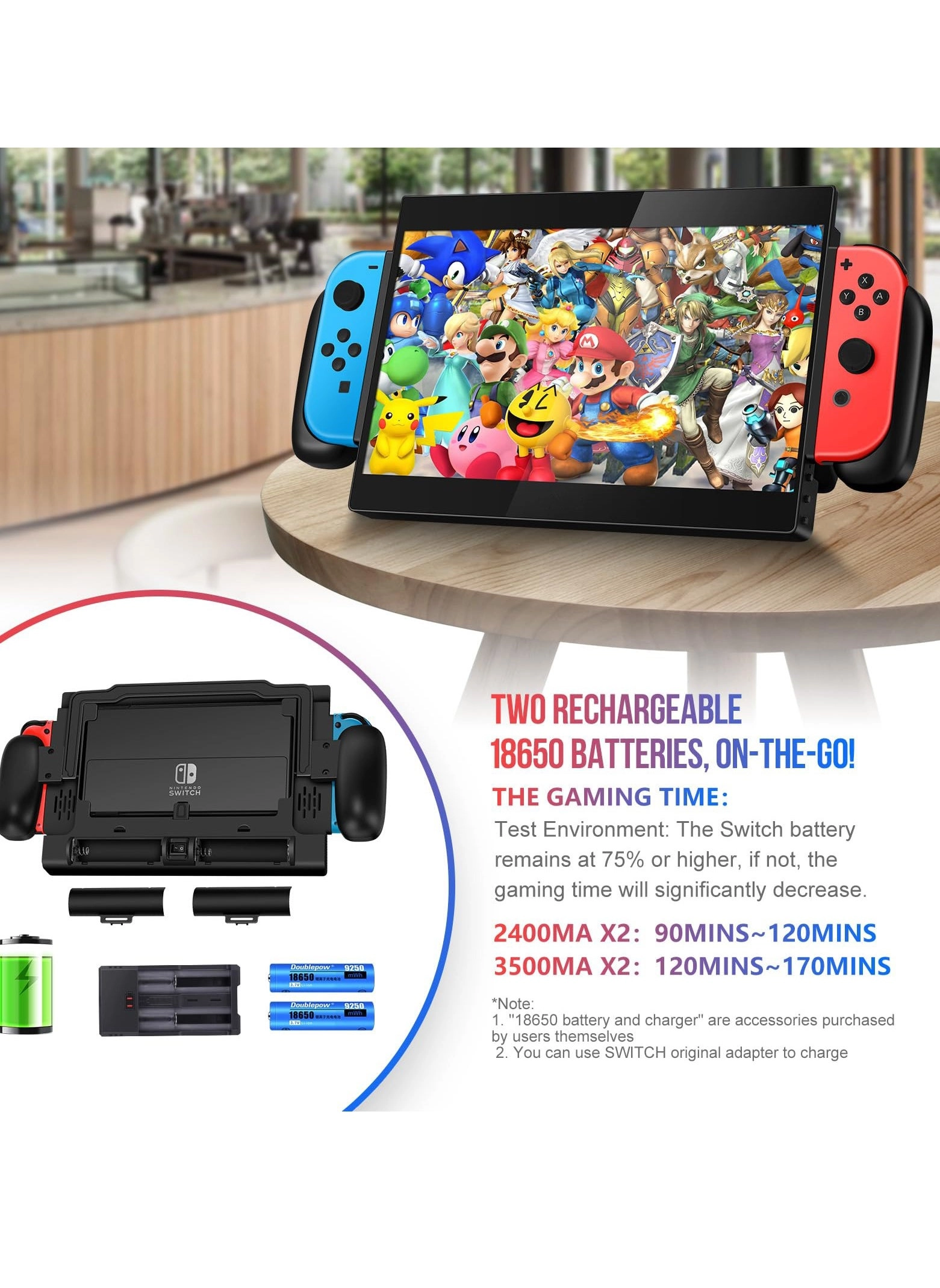 Portable Monitor - 1080P 10.1 inch