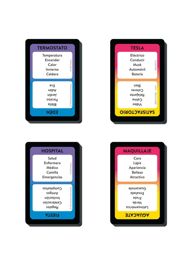 Taboo - 212 cards English & Arabic Ages 13 and Up