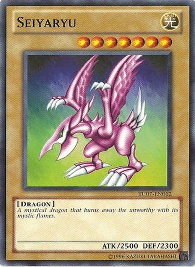 Yu-Gi-Oh! Seiyaryu TU07-EN012 - English