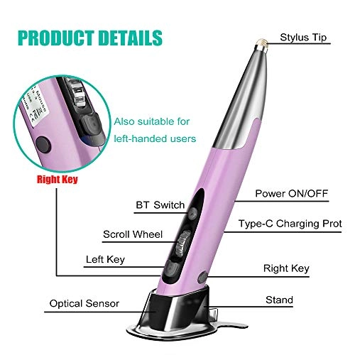 Pen Mouse - 2.4G+BT3.0+5.0 Wireless