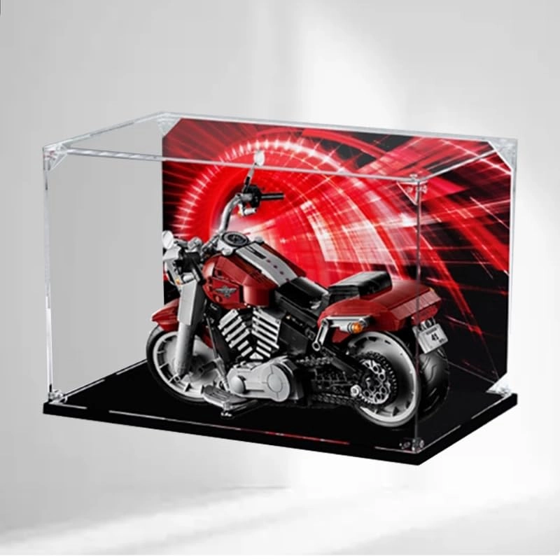 Display Case for 10269 - Lego Creator Harley Davidson Fatboy Expert Series
