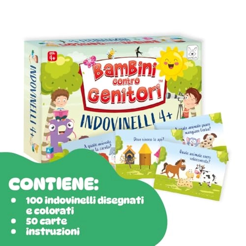 Kids vs. Parents Riddles - 4+ 50 pieces