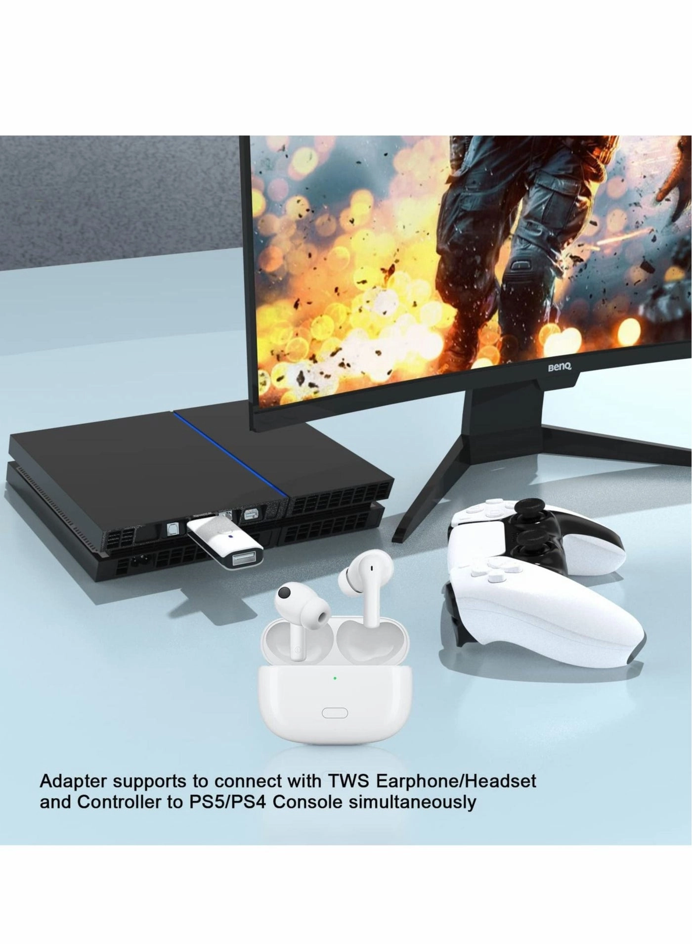 Wireless Controller Adapter - Wireless PS5 Windows Nintendo Switch