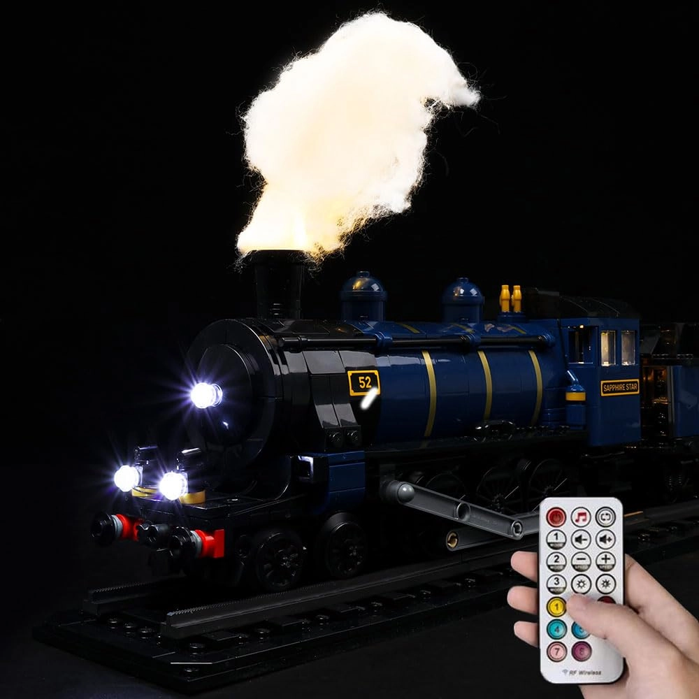Kyglaring Orient Express Train Lighting Set for LEGO 21344