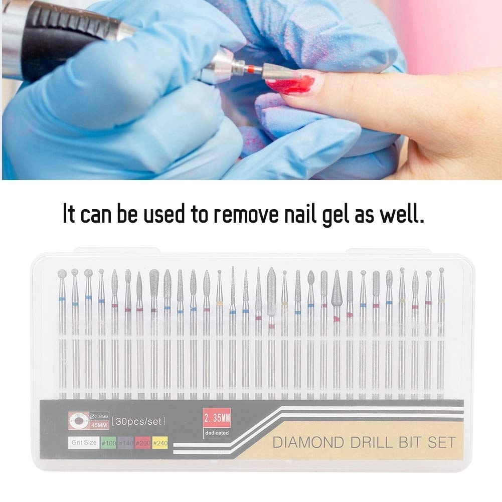 Russian Manicure Drill Bits - 30Pcs
