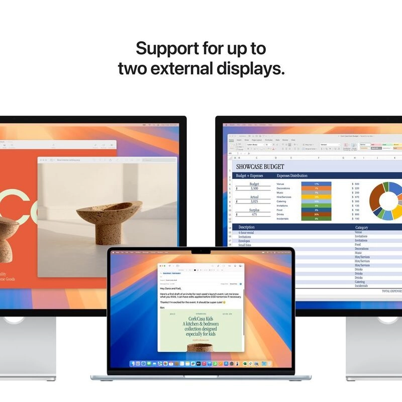 MacBook Air 2025 - 15.3'' M4 16GB Unified Memory 256GB SSD