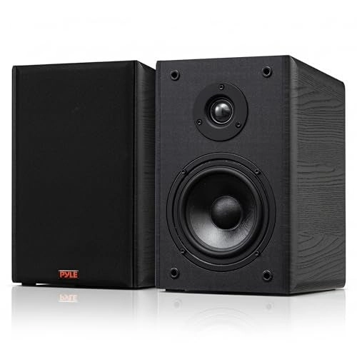Home Wooden Bookshelf Speakers - 120W