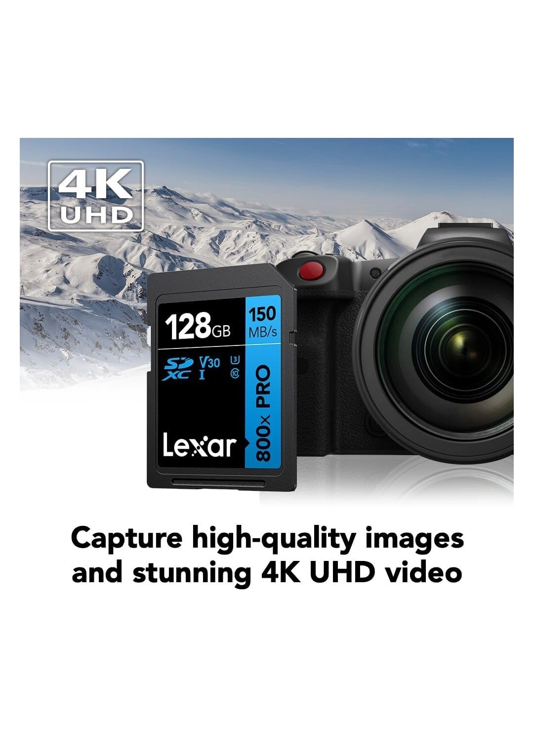 800x PRO SDXC U3 128GB