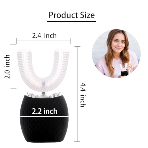 Ultrasonic Toothbrush - 30s Cleaning Wireless Charging