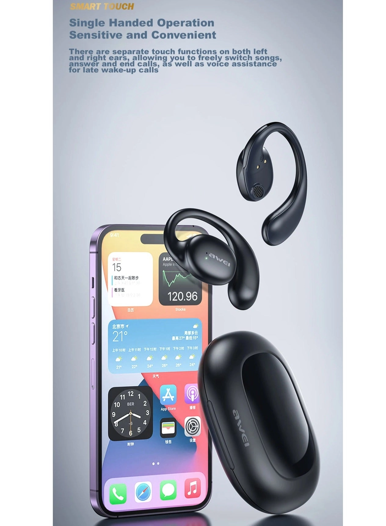 T80 OWS Wireless Earbud