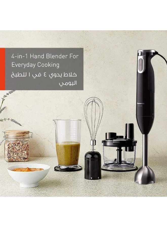 MXSS40B - Hand Blender 4-in-1 Stainless Steel Shaft
