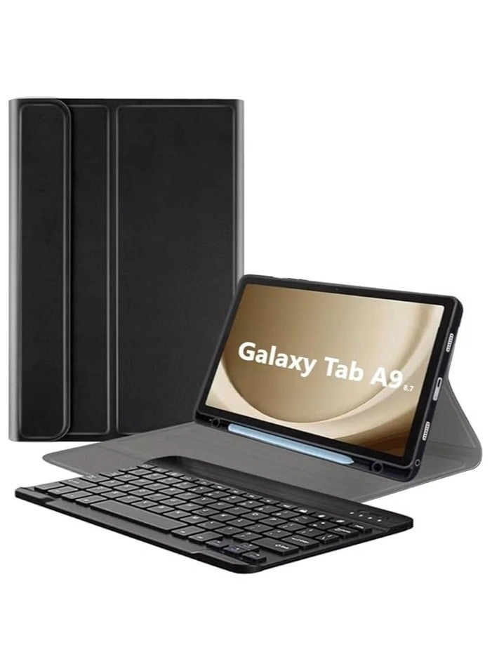 erorex Keyboard Case with S Pen Holder for Samsung Galaxy Tab A9 8.7-inch (2023)