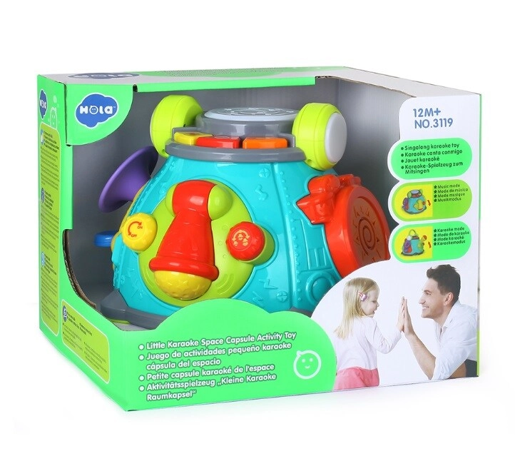 Little Karaoke Space Capsule Musical Toy