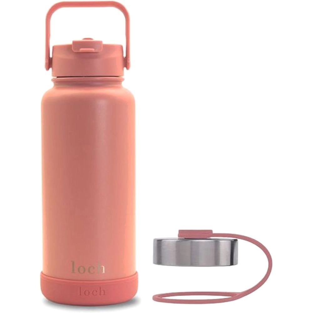 Insulated Bottle - 900 ml 2-in-1 Straw Lid