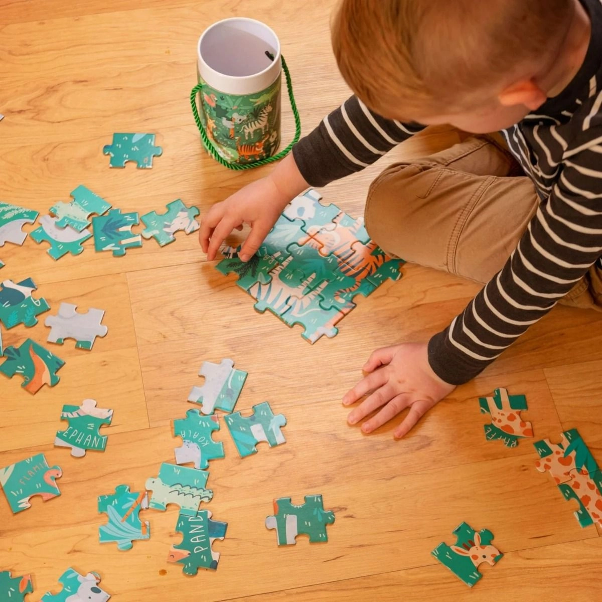 Educational Puzzle Animal Kingdom - 3+ 48 pieces