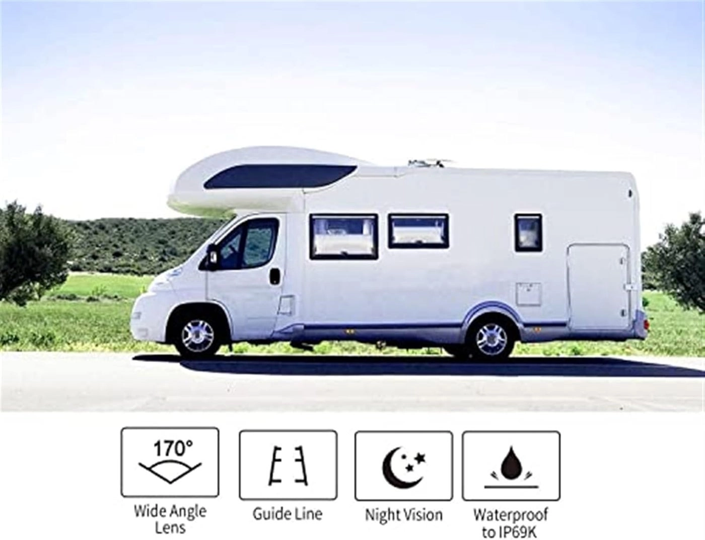 Brake Light Camera - Night vision HD 720P